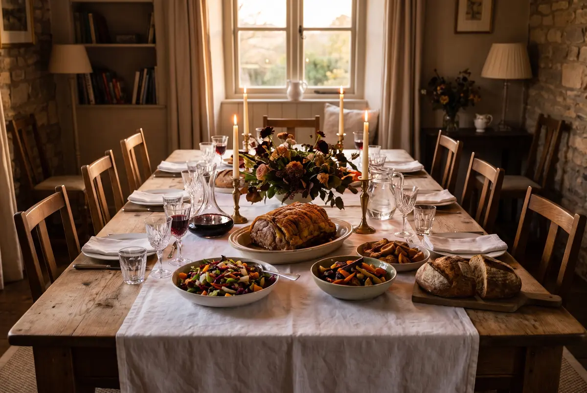 Festive Dinner Menus for Guests