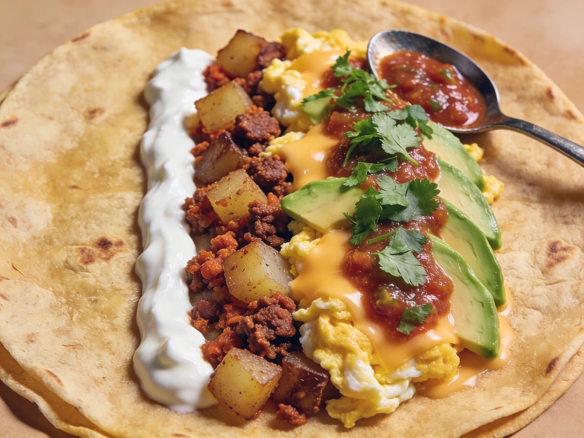 Breakfast Burrito — step 5