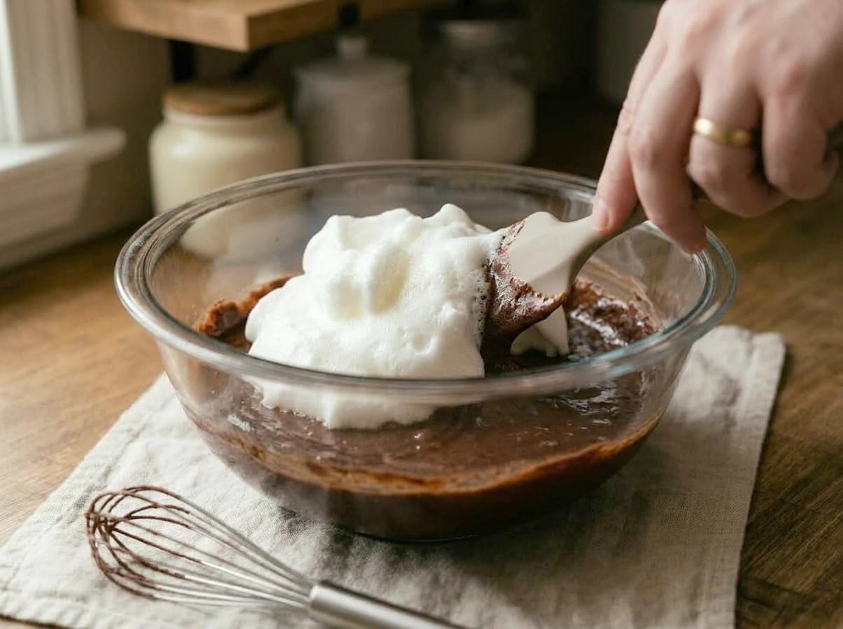 Chocolate Soufflé step 2