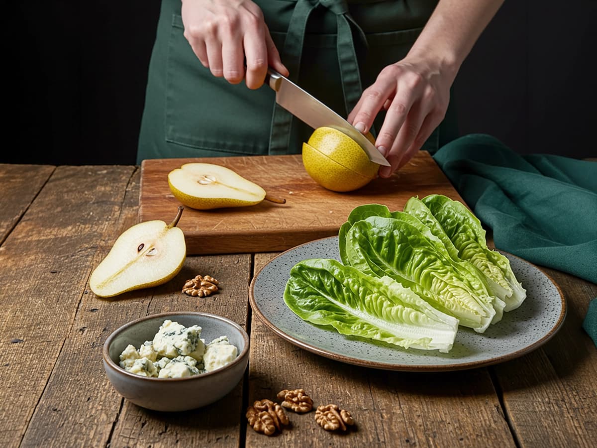 Rockfor Salad step 1